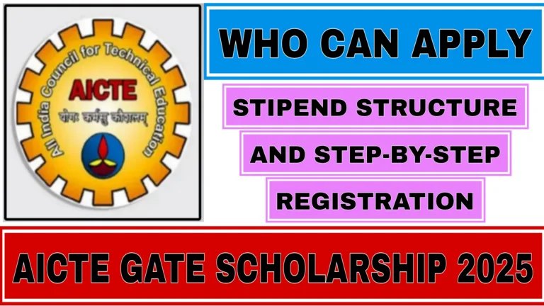 AICTE GATE Scholarship 2025