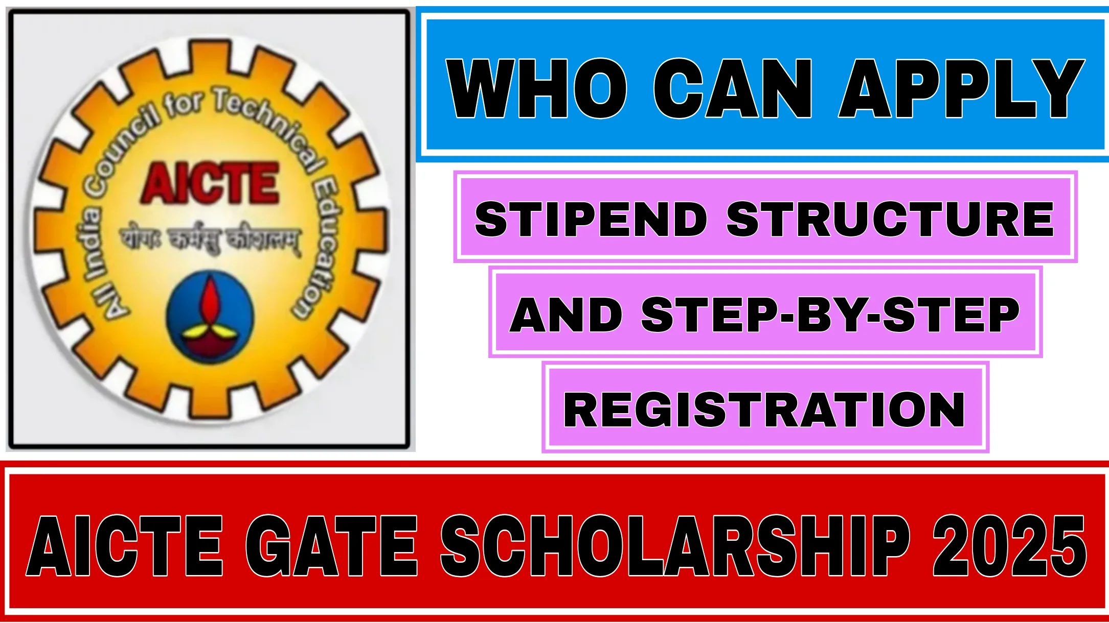 AICTE GATE Scholarship 2025